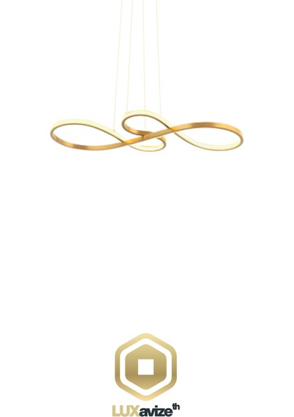 Zerafet Modern Gold LED Avize Yatak Odası - Hol - Salon fırsatları