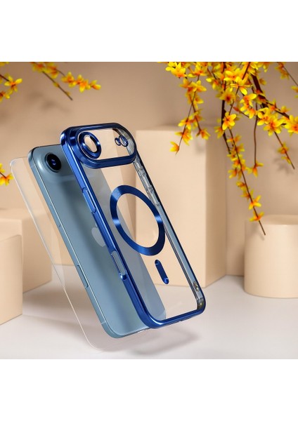 Iphone 17 Air Uyumlu Magsafe Destekli Kamera Korumalı Şeffaf Yumuşak Telefon Kılıfı
