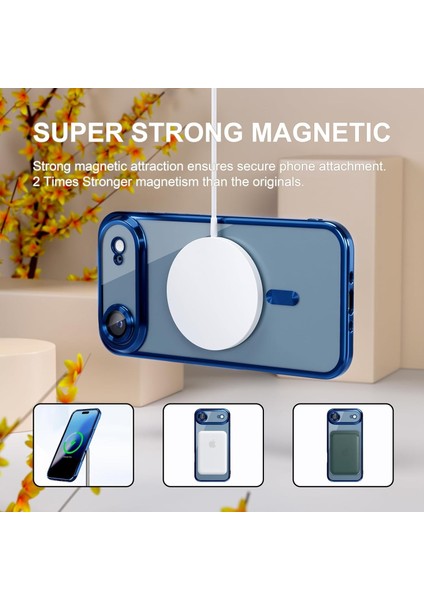 Iphone 17 Air Uyumlu Magsafe Destekli Kamera Korumalı Şeffaf Yumuşak Telefon Kılıfı modelleri