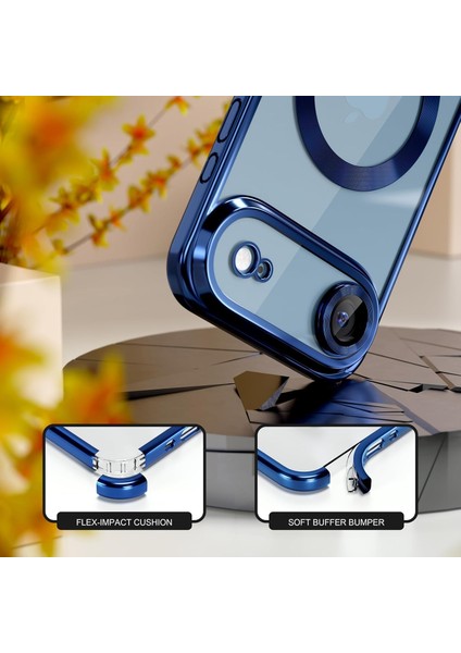 Iphone 17 Air Uyumlu Magsafe Destekli Kamera Korumalı Şeffaf Yumuşak Telefon Kılıfı fırsatları