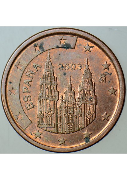 Ispanya 1 Euro Cent 2003. fiyatları