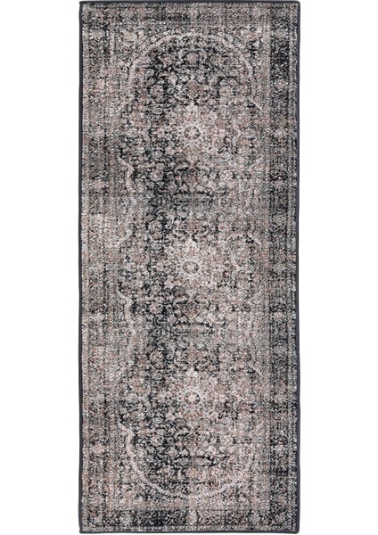 Tebstrup Eskitme Halı Çok Renkli 80 x 200 Cm Dikdörtgen Kısa Tüylü fırsatları