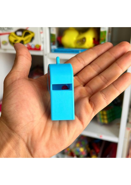4’lü Renkli Plastik Düdük Seti - Sarı Mavi Turuncu Yeşil Parti Spor Etkinlik Oyuncak Düdük modelleri