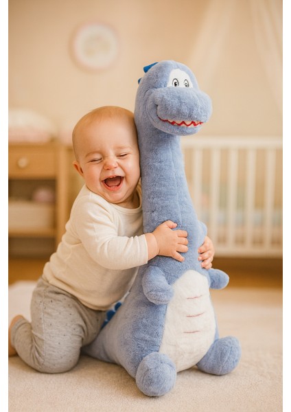 70 cm Dino Peluş Oyuncak | Yumuşak, Sevimli ve Büyük Boy Peluş Dinozor
