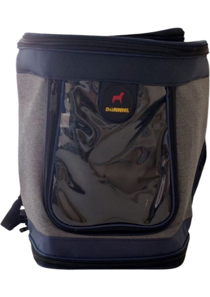 Renkli Orta Boy Ön Camlı Kedi ve Köpek Taşıma Sırt Çantası fiyatları