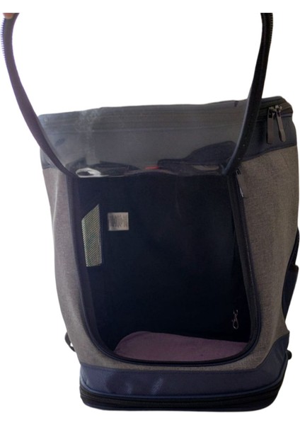 Renkli Orta Boy Ön Camlı Kedi ve Köpek Taşıma Sırt Çantası indirimleri