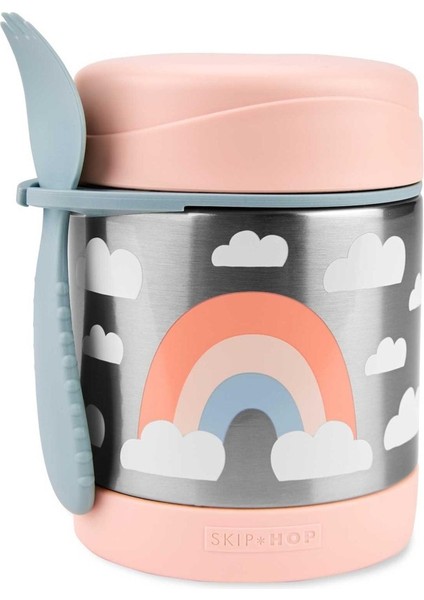 Skip Hop Zoo Paslanmaz Çelik Termos 325 ml Gökkuşağı