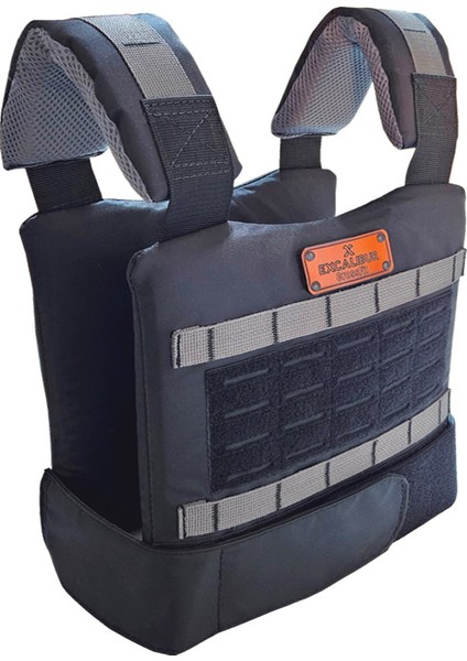 Fraser Tactical Crossfit Ağırlık Yeleği 16 kg Siyah