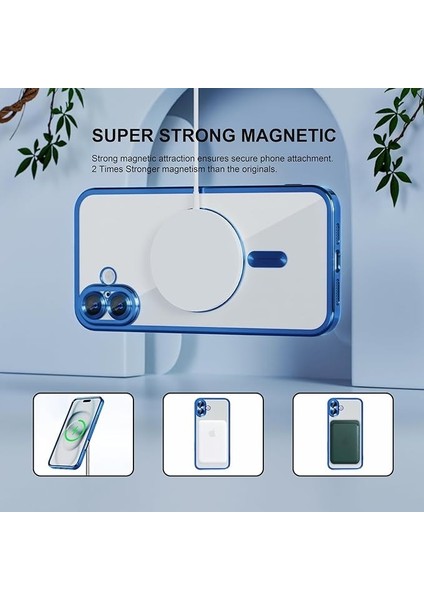 Iphone 17 Uyumlu Magsafe Destekli Kamera Korumalı Şeffaf Yumuşak Telefon Kılıfı modelleri