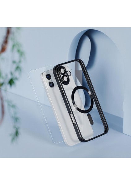Iphone 17 Uyumlu Magsafe Destekli Kamera Korumalı Şeffaf Yumuşak Telefon Kılıfı