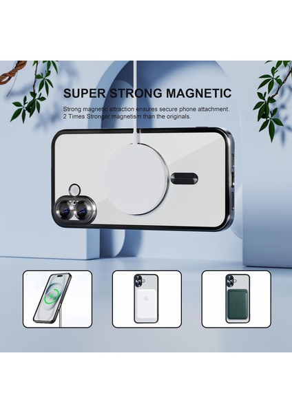 Iphone 17 Uyumlu Magsafe Destekli Kamera Korumalı Şeffaf Yumuşak Telefon Kılıfı fiyatları
