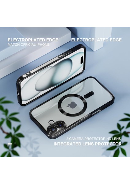 Iphone 17 Uyumlu Magsafe Destekli Kamera Korumalı Şeffaf Yumuşak Telefon Kılıfı fırsatları