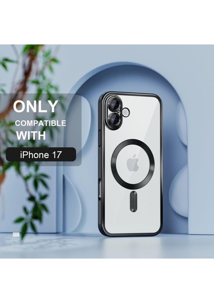 Iphone 17 Uyumlu Magsafe Destekli Kamera Korumalı Şeffaf Yumuşak Telefon Kılıfı