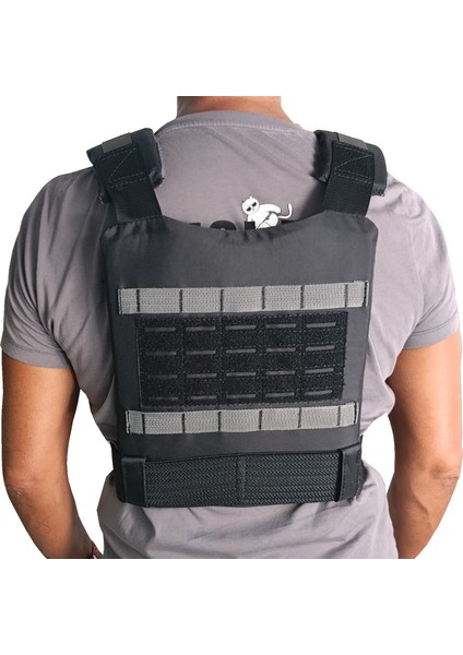 Fraser Tactical Crossfit Ağırlık Yeleği 16 kg Siyah