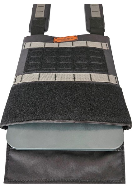 Fraser Tactical Crossfit Ağırlık Yeleği 16 kg Siyah