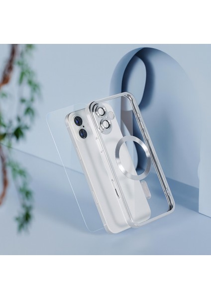 Iphone 17 Uyumlu Magsafe Destekli Kamera Korumalı Şeffaf Yumuşak Telefon Kılıfı