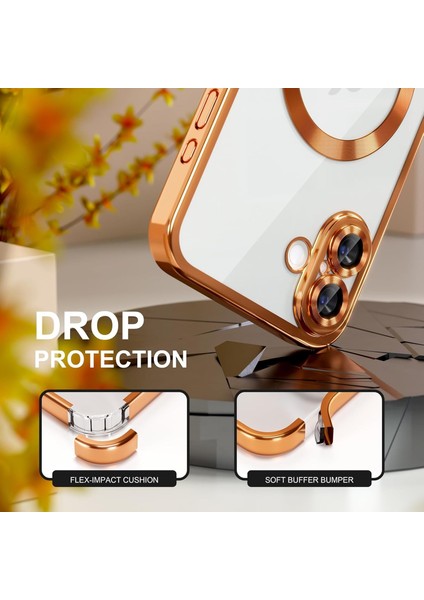 Iphone 17 Uyumlu Magsafe Destekli Kamera Korumalı Şeffaf Yumuşak Telefon Kılıfı fırsatları