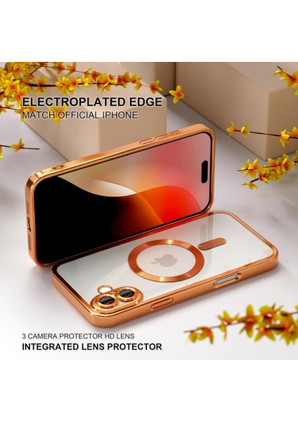 Iphone 17 Uyumlu Magsafe Destekli Kamera Korumalı Şeffaf Yumuşak Telefon Kılıfı indirimleri