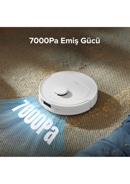7000 Pa Emiş Gücü , Planlanmış Temizlik ve Oda Algılama Ile Qrevo Maxv Çöp Istasyonlu Akıllı Robot Süpürge modelleri