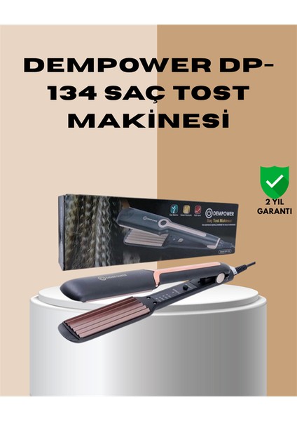 Evde Profesyonel Görünüm: DP-134 Tost Şekillendirici ile Kalıcı Stil
