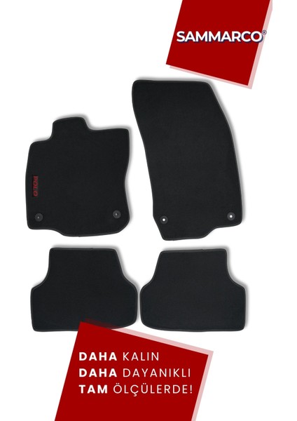 Volkswagen Polo 2023 Halı Paspas Velur Paspas Kumaş Paspas Oto Paspas