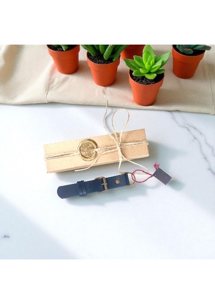 Dixy Xvı Hakiki Deri Anahtarlık