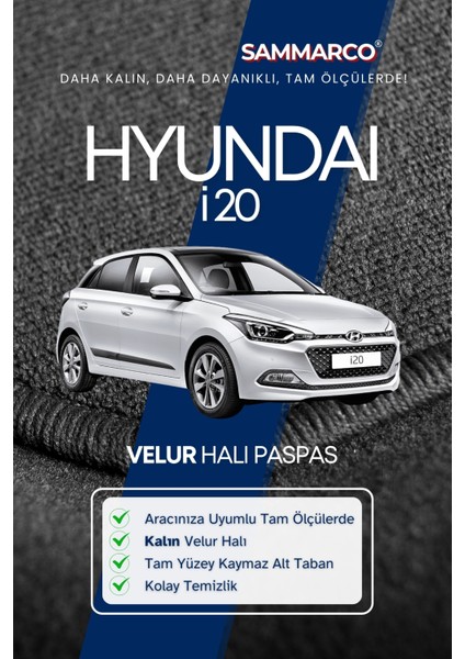 Hyundai I20 2013 Halı Paspas Velur Paspas Kumaş Paspas Oto Paspas fiyatları