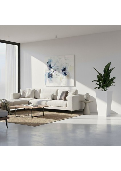 Aura Conica Fiber Konik Saksı 70x40cm Mat Büyük Boy - Üst Açıklık 40cm - Yükseklik 70cm fırsatları