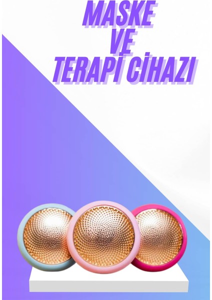 Mini Akıllı Maske Terapi Cihazı Cilt Bakım LED Işık Terapi Cihazı