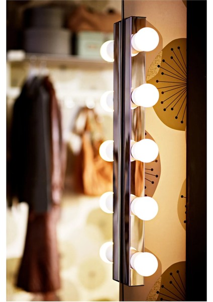 Musık Duvar Lambası Krom Kaplama 60 Cm modelleri