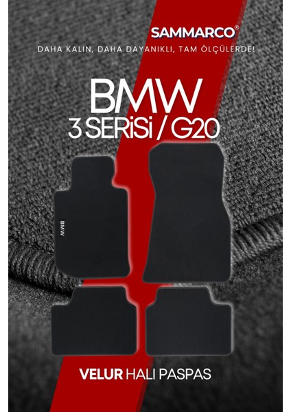 Bmw 3 Serisi G20 2023 Halı Paspas Velur Paspas Kumaş Paspas Oto Paspas modelleri
