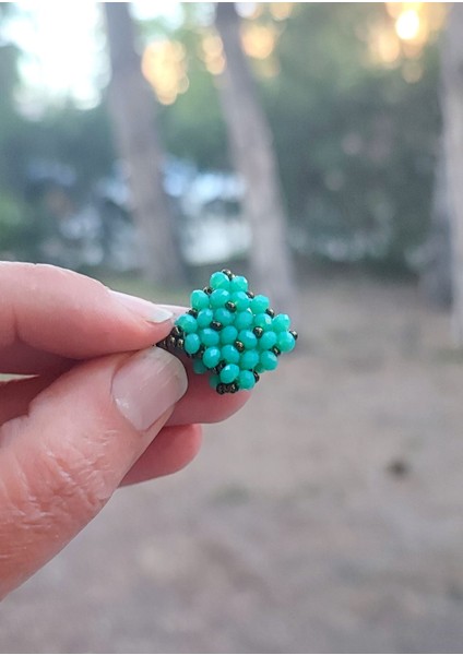 El Yapımı Cevşen Nazarlık / Kolye / Yaka Iğnesi / Kare Form