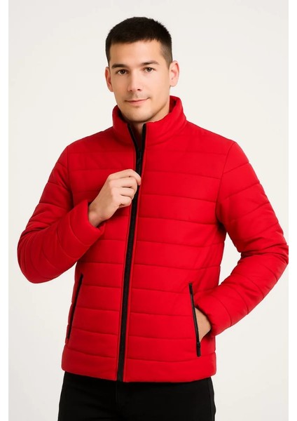 Monsi-Erkek Bomber Mont Ceket – Su Itici Kumaş, Kapitone Astarlı, Fermuarlı, Kışlık fiyatları