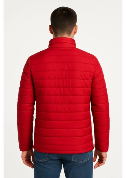 Monsi-Erkek Bomber Mont Ceket – Su Itici Kumaş, Kapitone Astarlı, Fermuarlı, Kışlık modelleri