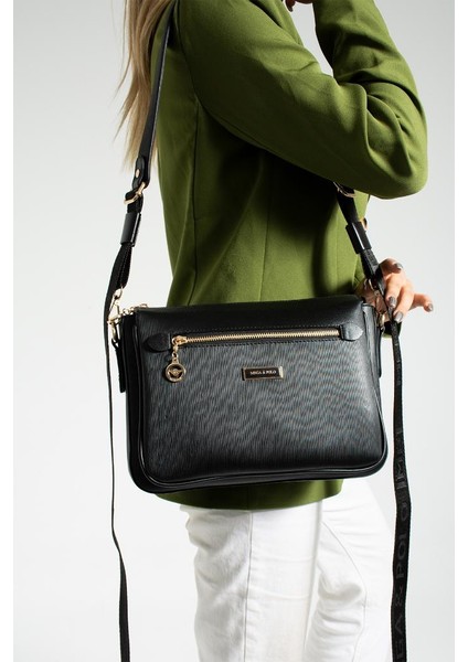 Kadın Postacı Çanta 27*20 cm Çapraz Askılı Omuz Çantası Suni Deri Ayarlanabilir Askı