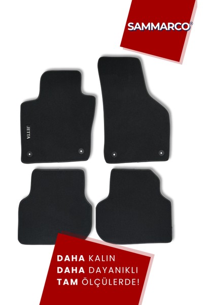 Volkswagen Jetta 2011 Halı Paspas Velur Paspas Kumaş Paspas Oto Paspas