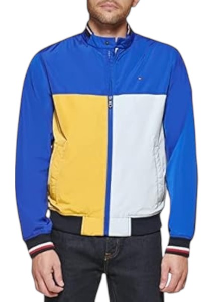 Bomber Su Geçirmez Hafif Ribana Erkek Ince Mont / Ceket