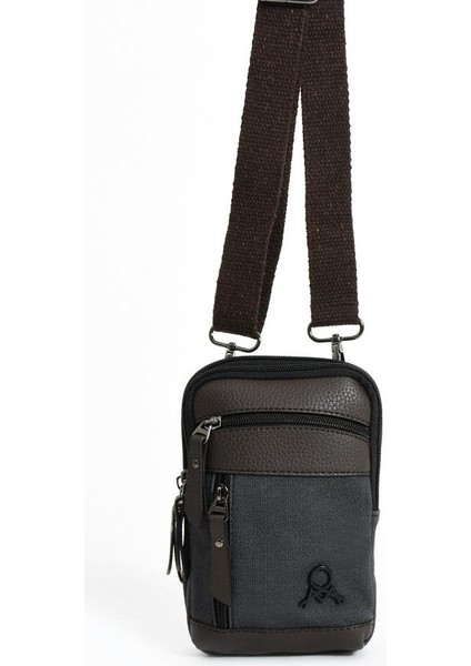 Kanvas Kumaş Erkek Postacı Telefon Çantası 20*12 cm Çapraz Askılı Omuz Çantası Mega Çanta modelleri