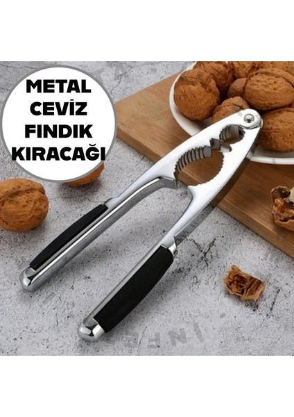 2 Kademeli Ceviz Kıracağı Metal Badem Ceviz Kıracağı