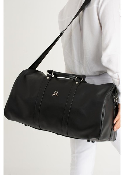 Seyehat Spor Çantası 38 Lt Kabin Boy Valiz 48*35 cm El Valizi Vegan Deri Unisex 48*35 cm Suni Deri fiyatları