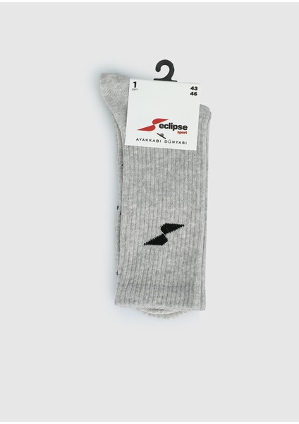 Gri Eclipse Sport ES003 Uzun Gri Çorap modelleri