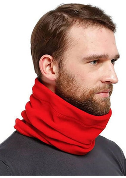 2 ADET KIRMIZI Polar Unisex Ipli Bere ve Boyunluk fiyatları