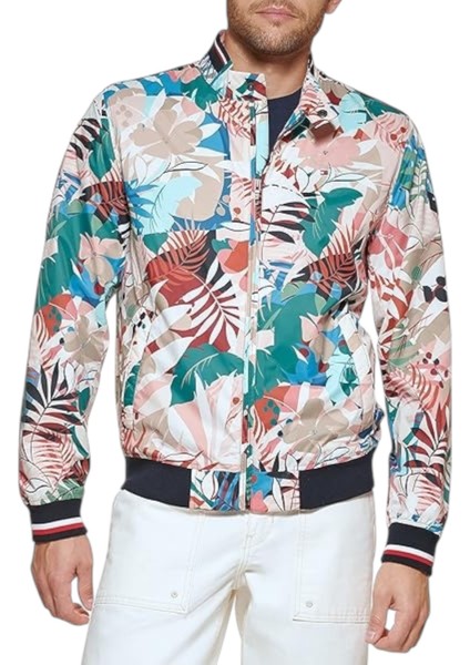 Bomber Su Geçirmez Hafif Ribana Erkek Ince Mont / Ceket