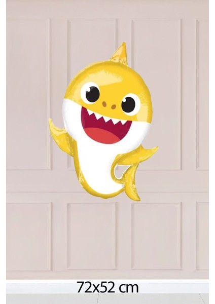 Sarı Baby Shark Folyo Balon fiyatları