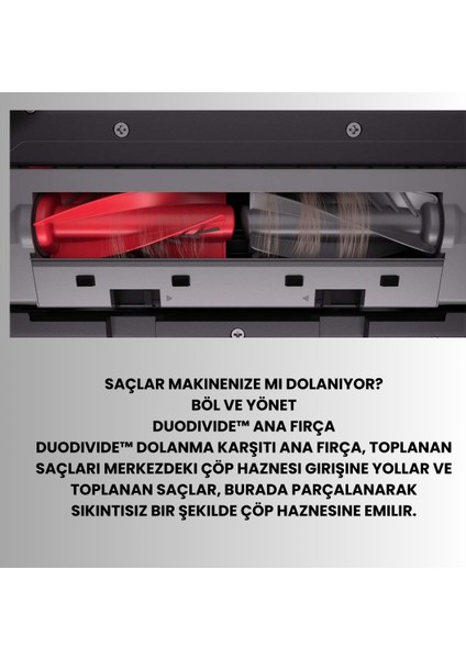 Saros 10 Çöp Istasyonlu Beyaz Akıllı Robot Süpürge fırsatları