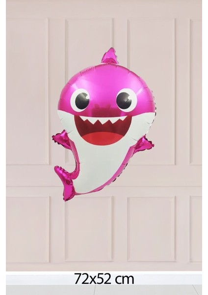 Pembe Baby Shark Folyo Balon fiyatları