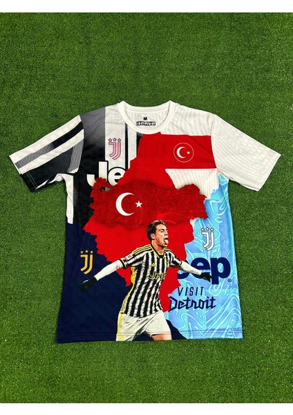 Kenan Yıldız Türkiye - Juventus Özel Tasarım Yetişkin Forması