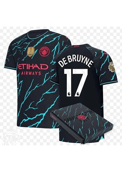 City 2023-24 Sezon De Bruyne Deplasman Forması modelleri