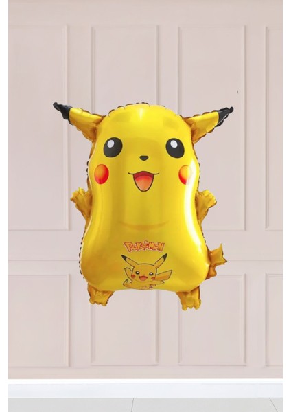 Pikachu Folyo Balon Pokemon Balonları