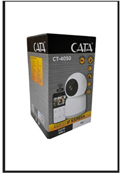CT-4050 360 Derece Dönebilen Akıllı Ip Kamera(Full HD-1080P) fiyatları